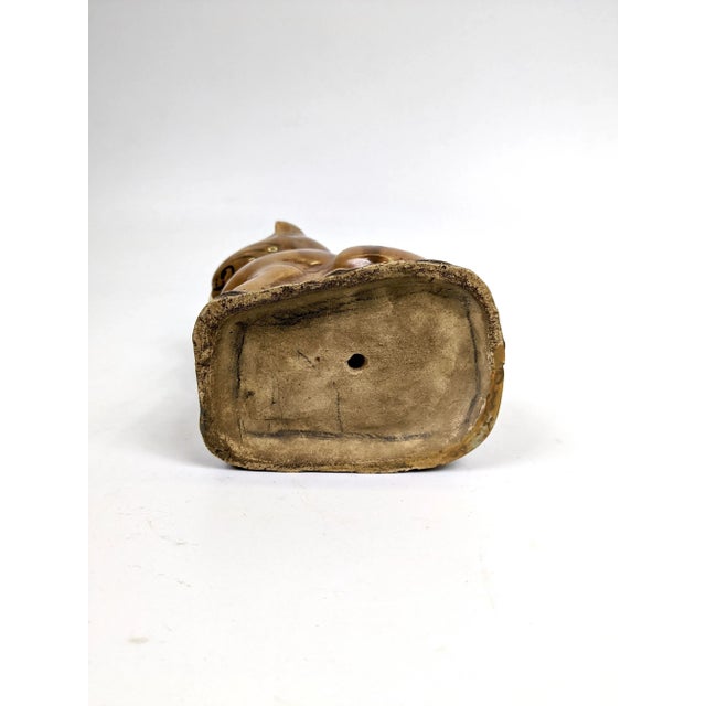 19th Century Ceramic Cat Candle Holder For Sale In San Francisco - Image 6 of 9