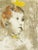 A 1967 softground etching, titled Lotte Lenya, by the American artist Jack Levine (1915-2010). This piece features a...