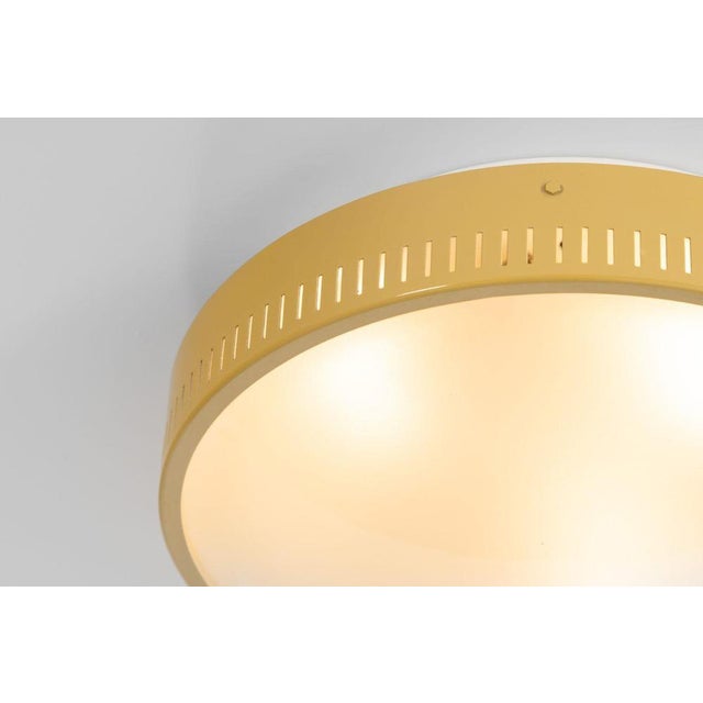 1152 Ceiling Lamp in Aluminum and Glass from Stilnovo, Italy, 1950s For Sale - Image 6 of 17