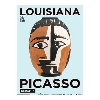 2018 Pablo Picasso Louisiana Gallery Poster For Sale
