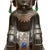 Metal Vintage Mexican Sterling Silver 925 Obsidian, Lapis Lazuli & Malachite Aztec Figure Sculpture For Sale - Image 7 of 7