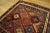 Antique Kurdish Geometric Multicolor 1890s Square Rug For Sale In New York - Image 6 of 12