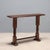 Brown Console Table in Walnut-Stained Oak For Sale - Image 8 of 8