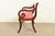 Baker Furniture Style Antique English Regency Flame Mahogany Bench or Settee For Sale - Image 11 of 13
