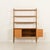This elegant scandinavian mid-century shelving unit with an integrated desk was made in the 1960s. overall size is h: 168...