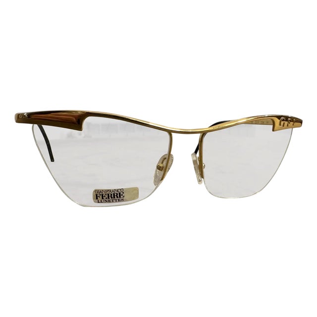 1980s High Quality Vintage Italian Sunglasses by Gianfranco Ferrè For Sale