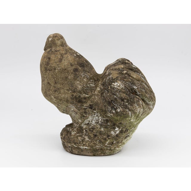 Reconstituted Stone Dove Garden Ornament, English Mid 20th C, For Sale In New York - Image 6 of 9