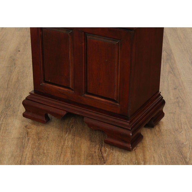 1970s Ridgeway Georgian Style Grandfather Clock For Sale - Image 9 of 12