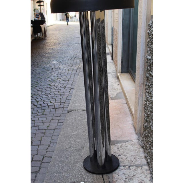 Chromed Metal Floor Lamp by Gigi Radice for Radice, Italy, 1970s For Sale - Image 6 of 16