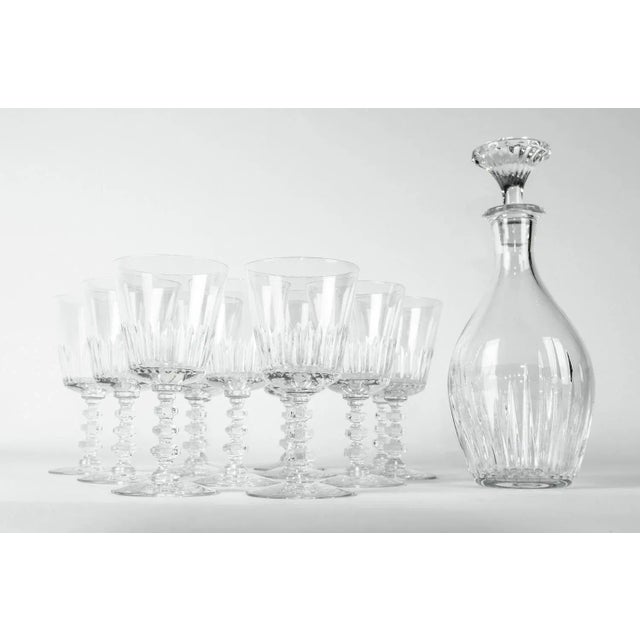 Vintage Baccarat Decanter & Glassware - Set of 13 For Sale - Image 13 of 13