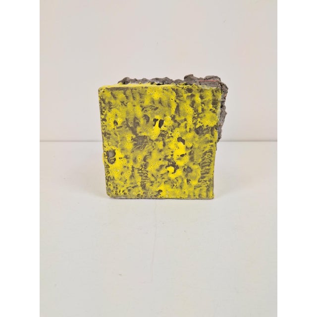 1970s Vintage Ceramic Cube by M. W., 1970s For Sale - Image 5 of 9