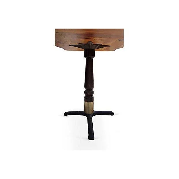 Resin Coated Wood Dining Table For Sale In Miami - Image 6 of 7