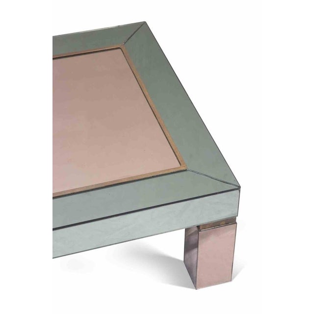 1960s Mid-Century Brass and Glass Coffee Table, 1960s For Sale - Image 5 of 6