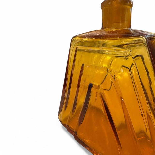 Art Deco Decanter and Glasses, Set of 7 For Sale - Image 3 of 8