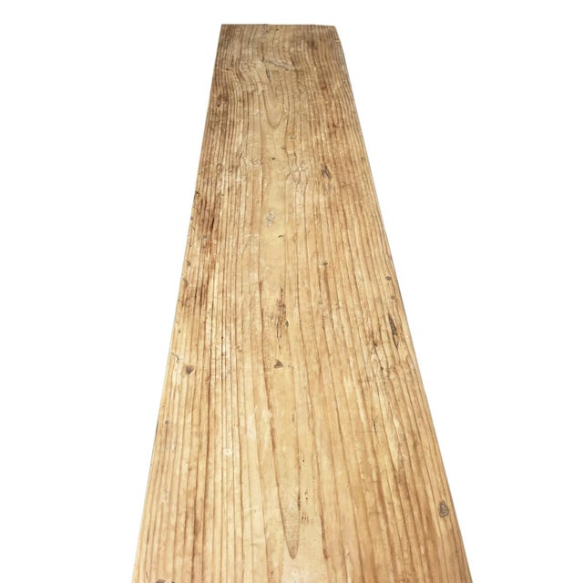 Mid 20th Century Old Vintage Balcony Console Table For Sale - Image 5 of 6