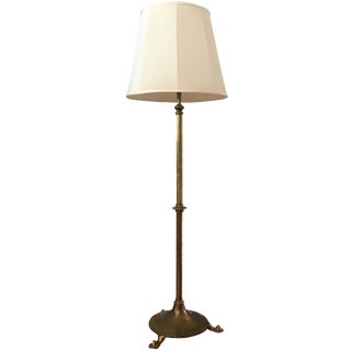 Vintage Brass Floor Lamp For Sale