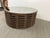 Contemporary Brownstone Palmer Mirrored Coffee Table For Sale - Image 3 of 12