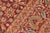 1990s Shabby Chic 1990's Pak-Persian Burgundy/Grey Wool Rug - 6'0'' X 9'4'' For Sale - Image 5 of 9