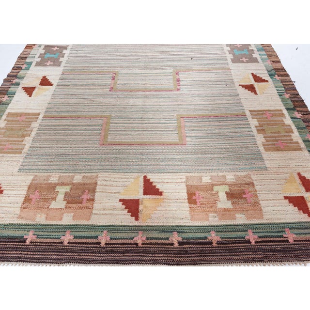 Doris Leslie Blau Vintage Swedish Rug For Sale In New York - Image 6 of 8