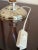 Silver, Root Wood and Cathedral Glass Lamp in the style of Tiffany, Italy, 1989 For Sale - Image 10 of 13