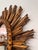 Wood Mid-Century Baroque Italian Sunburst Giltwood Wall Mirror, 1940s For Sale - Image 7 of 18