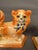 A charming pair of 19th-century Staffordshire King Charles Spaniel figures dating to circa 1870. These antique English...