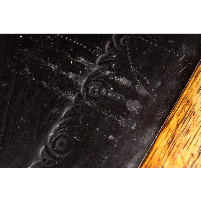 Antique Quarter-Sawn Oak Rotary Desk by Wooton For Sale - Image 14 of 15