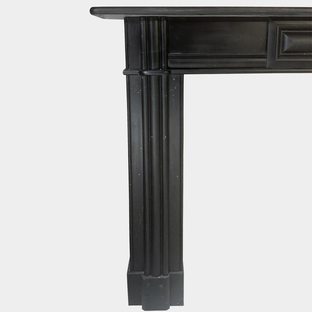 Antique George III Irish Kilkenny Marble Fireplace Mantel, 1780 For Sale - Image 3 of 9