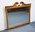 HIGH END VINTAGE Solid Hard Rock Maple Early American Colonial 48" Swan Neck Pediment Mirror 5085 40.5" High 48" Wide 1.5"...