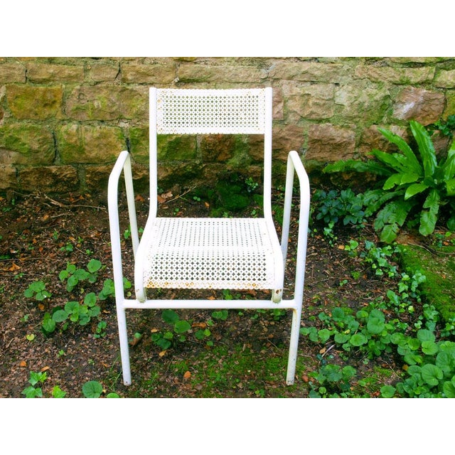 Steel Garden Furniture, 1950s, Set of 7 For Sale - Image 16 of 18
