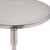 Contemporary Candlestick Nickel Martini Table For Sale - Image 3 of 5