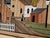 Degroot 1970s Theodore DeGroot Lathe Art – Village With White Picket Fence & Steeple Scene For Sale - Image 4 of 6