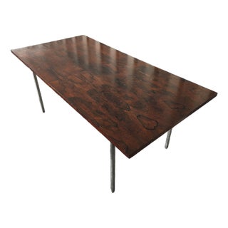 Vintage Rosewood Dining Table For Sale