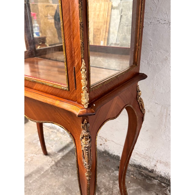 Early 20th Century Louis XV Style Vitrine For Sale - Image 11 of 15