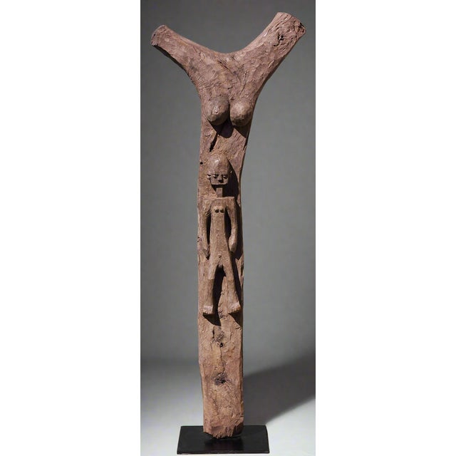 Case Pillar Toguna, Dogon, Mali, 1800s, Wood For Sale - Image 6 of 8