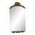 Vintage Mid 20th Century Gilt Carved Mirror For Sale
