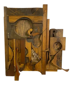 1986 Fred Feldman Assemblage Wall Art