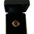 Vintage Mavito 18k Yellow Gold Rubellite / Pink Tourmaline Cabochon Ring Size 5.5 Usa 1980s-1990s For Sale - Image 4 of 6