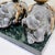 Vintage Petites Choses Pewter Sleeping Pig Candle Holders on Green Marble – Pair, Usa For Sale In Dallas - Image 6 of 15