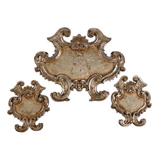 Baroque Cantaglorie in Carved Wood, Set of 3 For Sale