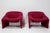 Wood Pierre Paulin Groovy Chairs, Model F580, in a Kvardat Wool Weave by Artifort For Sale - Image 7 of 11