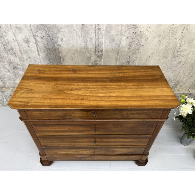 French Chest of Drawers, 1950s For Sale - Image 10 of 14