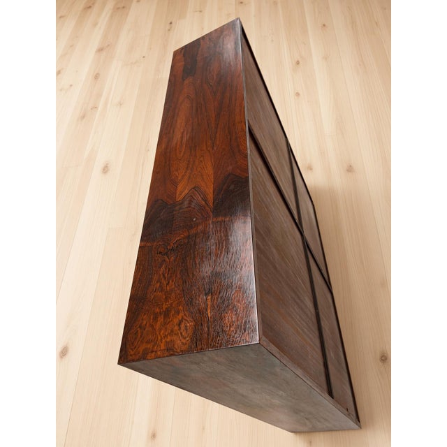 Brown Rosewood Model 6 Bookcase from Omann Jun Mobelfabrik, 1960s For Sale - Image 8 of 11