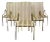 Mastercraft Brass Dining Chairs - Set of Six For Sale