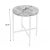 Contemporary Caty Marble End Table, Multi For Sale - Image 3 of 6