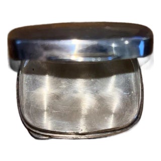 1970s Tiffany & Co Silver Pillbox For Sale