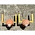 Vintage Shell and Metal Wall Sconces - a Pair For Sale - Image 9 of 12
