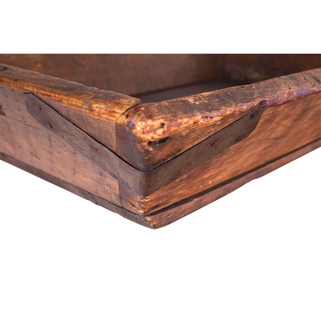 Late 19th Century Late 19th Century Vintage Storting Tray With Banded Corners For Sale - Image 5 of 9