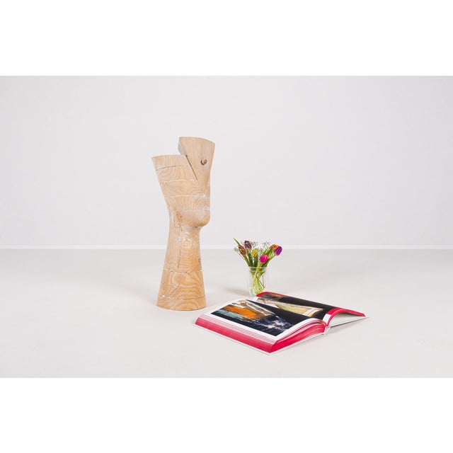 Claudio Di Placido, Handcrafted Ombre de Nefertiti Sculpture, 1990s, Ash For Sale - Image 12 of 18