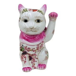 Vintage “Maneki Neko” Lucky Cat For Sale